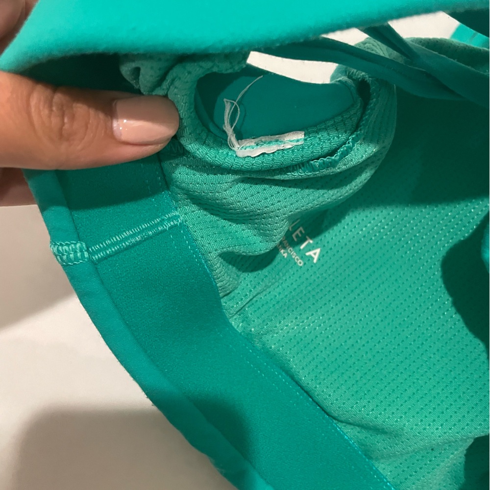 Athleta sport bra woman’s S green - Picture 4 of 5